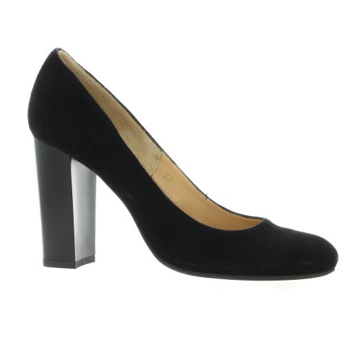 Vidi studio Escarpins cuir velours noir