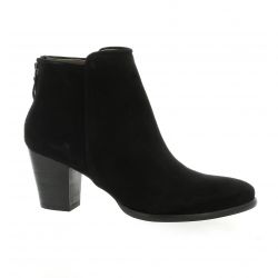 Mkd Boots cuir velours noir