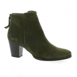 Mkd Boots cuir velours kaki Mkd Boots cuir velours kaki