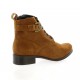 Vidi studio Boots cuir velours cognac