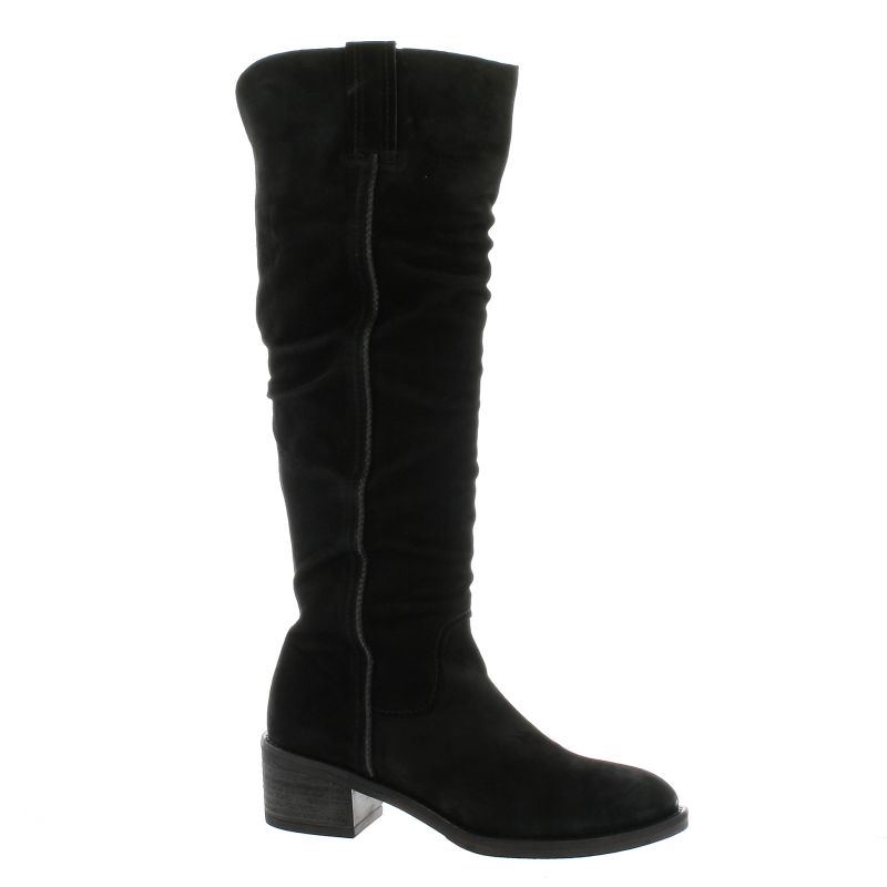 bottes noires velours