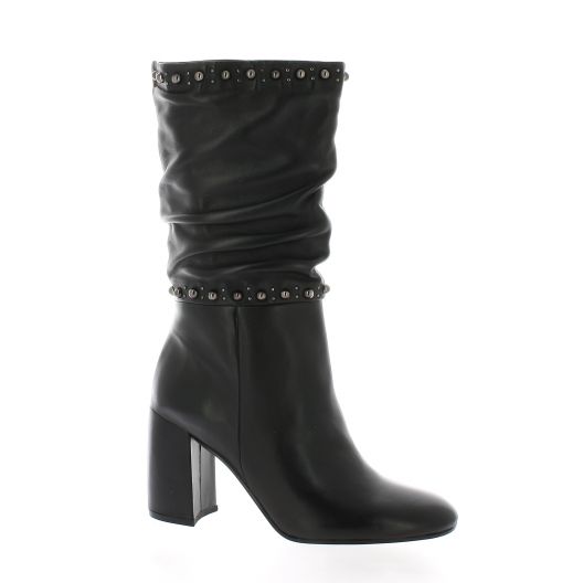 Bruno premi Bottes cuir noir