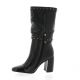 Bruno premi Bottes cuir noir