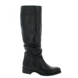 Pao Bottes cuir marine