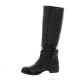 Pao Bottes cuir noir