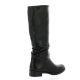 Pao Bottes cuir noir