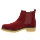 Exit Boots cuir velours bordeaux