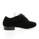 Pao Derby cuir velours noir