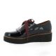 Pao Derby cuir vernis bordeaux