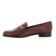 Elizabeth stuart Mocassins cuir laminé bordeaux