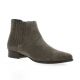 Pao Boots cuir velours gris