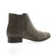 Pao Boots cuir velours gris