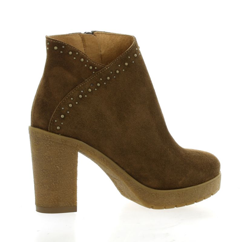 bottines noires elastique