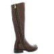 Pao Bottes cuir cognac