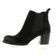 Pao Boots cuir velours noir