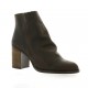 Chio Boots cuir nubuck marron