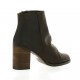 Chio Boots cuir nubuck marron