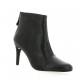 Elizabeth stuart Boots cuir laminé noir