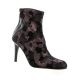 Elizabeth stuart Boots velours lamine noir