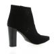 Vidi studio Boots cuir velours noir