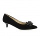 Vidi studio Escarpins cuir velours noir