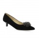 Vidi studio Escarpins cuir velours noir