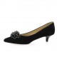 Vidi studio Escarpins cuir velours noir