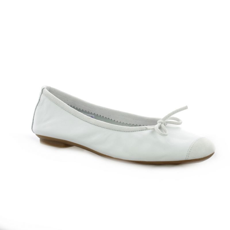 Blanc Harmony Python Reqins Ballerine