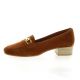 We do Mocassins cuir velours cognac