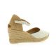 pao Espadrille cuir laminé beige