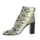 Giancarlo Boots cuir serpent gris