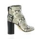 Giancarlo Boots cuir serpent gris