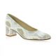 Elizabeth stuart Escarpins cuir python argent