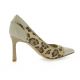 Elizabeth stuart Escarpins cuir velours leopard