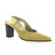 Vidi studio Escarpins cuir velours jaune