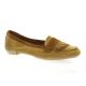 So send Ballerines cuir velours camel