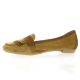 So send Ballerines cuir velours camel