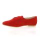 So send Derby cuir velours rouge