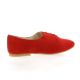 So send Derby cuir velours rouge