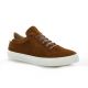 So send Baskets cuir velours cognac