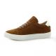 So send Baskets cuir velours cognac