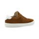 So send Baskets cuir velours cognac