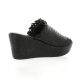 Borgoroma Mules cuir noir