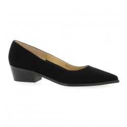 Vidi studio Escarpins cuir velours noir