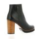 Giancarlo Boots cuir noir