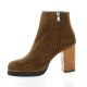 Giancarlo Boots cuir velours cognac