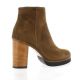 Giancarlo Boots cuir velours cognac