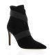 Fremilu Boots cuir velours noir