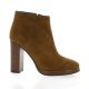 Fremilu Boots cuir velours cognac