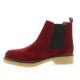 Exit Boots cuir velours bordeaux